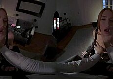 Redhead Blows Big Cock In Stockings And Tattoos!