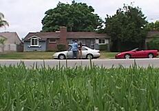 Kinky anal blonde takes two cumshots with high heels in mouth.