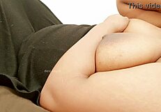 Indian desi aunty tempts with her charm