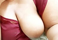 Is This Indian Teacher Teasing with Her Big Boobs in Class? Students Watch