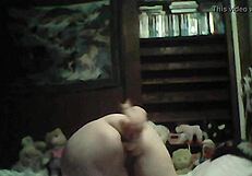 Deep anal masturbation with toys and dildo insertion