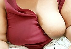 Is This Indian Teacher Teasing with Her Big Boobs in Class? Students Watch