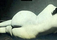 Eskimo Nell takes us back with retro hairy beaver action in vintage style