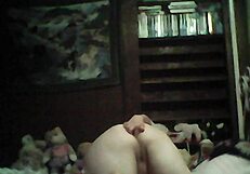 Deep anal masturbation with toys and dildo insertion
