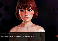 Older Redhead Step Sister Teases in Anime Hentai Game. She Thinks About You While Playing.