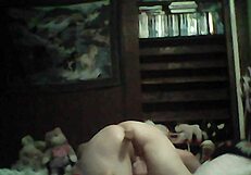 Deep anal masturbation with toys and dildo insertion