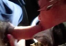 Brazilian Shemale Enjoys Oral Quickie In The Car