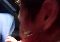 Brazilian Shemale Enjoys Oral Quickie In The Car