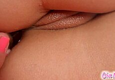 pink leggy blonde toys her tight ass