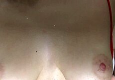 My big natural tits are soaking wet 😍 what a feeling