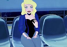 i love being black canary in this pov with batman, feeling so pretty