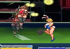 asukina wrestles and fucks on ring!