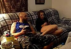 Wild night with step-sis as she craves my cock and gets it