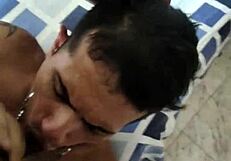 i got treated like a little whore with blowjob and kissing big cock outdoor interracial gloryhole