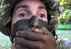 i love watching free gay military porn of recruits getting taken for the first time