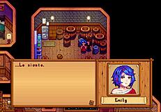 emily explores public outdoor sex in stardew valley mod