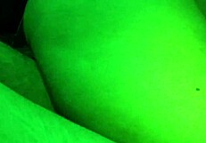 Girl engaging in intense activity with moaning sounds