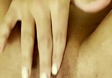 Nuria Millan masturbates to orgasm