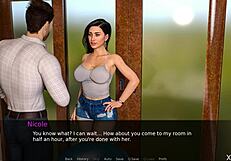 nursing roleplay with charlotte's gorgeous breasts