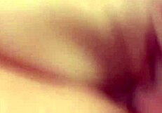 Two Buff Daddies Share Brunette's Pussy in Intense Living Room Threesome