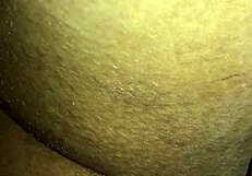 this soft ebony bubble butt is getting some gentle ass play