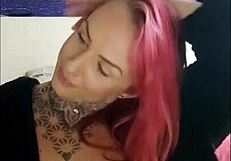 i love watching this sensual babe with big tits smoke and tease on webcam
