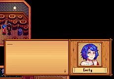 emily explores public outdoor sex in stardew valley mod
