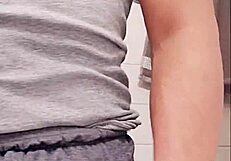 I saw my madrasta naked masturbatin her monster cock alone