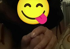 Latina Girlfriend Gives Sultry Blowjob After Beers