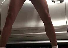 Detailed Spying On Cocks In The Garage Gym