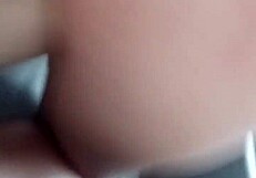 Back seat riding anal assfucking in the backseat