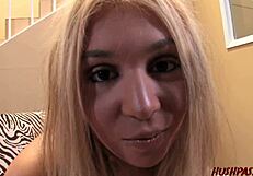 18 YEAR OLD SUCKS WHITEZILLA COCK IN DOGGYSTYLE AND GETS FACIAL!