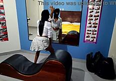 Deliciosa Morena Flaca Visits Padrastro For Special Gift In Real Homemade Porno