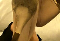 coworker rubs high arches