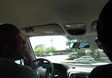 Ebony Girl SUCKS That BIG COCK!