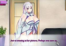 Waifu Hub Emilia's First Hentai Couch Casting Shocker!