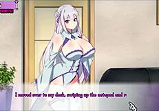 Waifu Hub Emilia's First Hentai Couch Casting Shocker!