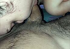 Sister-In-Law Sucks Dick When Alone