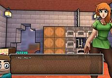A sexually suggestive, American-style hentai game complete with a bikini-clad protagonist