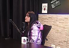 bisexual lingerie cowgirl riding for orgasm