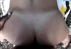 Fucking Submissive Slut's Ass in Woods