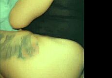 thick ass latina milf wife rides big black cock in amateur interracial