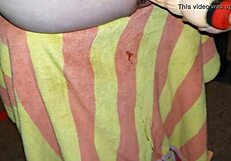 soloboy explores with dildo in homemade session