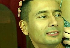 Beautiful shemale fucking guy bareback