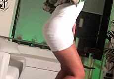 STRIPTEASE SHOWER OUTDOOR COSPLAY ANAL BRIANA MOON