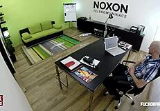 Barbara endures extreme deepthroat gagging on monster cock