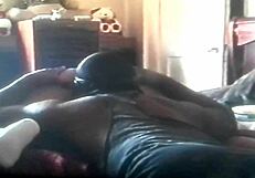 Ebony GF Orgasms from Doggystyle Fucking!