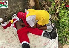 Emotional Nigerian Farmyard Encounter