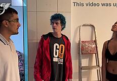 The internet guy checks the faulty point at mansohimeros