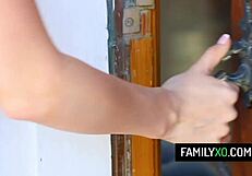 Hailey Little Loves Riding Stepbrother's Cock Emotionally.